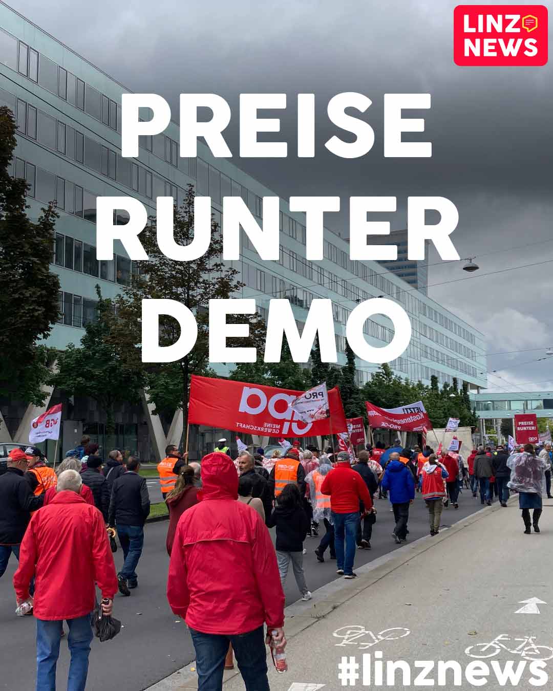 Preise Runter Demo In Linz Linz News